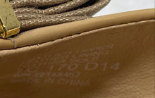Load image into Gallery viewer, Authentic Tory Burch Womens Trudy Beige Leather Peep Toe Ballet Flats Sz 7C Worn
