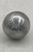 Load image into Gallery viewer, Collectible Silver Color Baseball Shaped Novelty Gift Tabletop Paperweight
