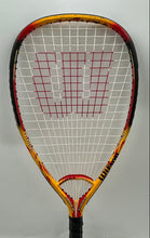 Load image into Gallery viewer, Wilson Racquetball Yellow Power Strings Sports Racket With Protective Cover
