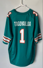 Load image into Gallery viewer, Nike Mens Green Miami Dolphins Tua Tagovailoa #1 NFL Football Jersey Size XL
