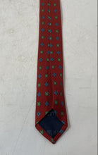 Load image into Gallery viewer, Renato Balestra Mens Multicolor Printed Silk Keeper Loop Pointed Tie One Size
