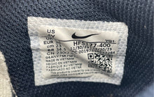 Load image into Gallery viewer, Authentic Nike Boys Dunk Low White Navy Blue Sneakers Shoes Size 4Y Dirty
