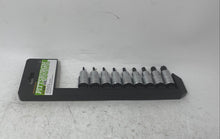 Load image into Gallery viewer, Pittsburgh 1/2 And 3/8 Inch Drive 9 Piece Star Point Socket Set Missing Parts
