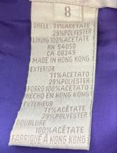 Load image into Gallery viewer, Jones New York Womens Royal Blue Sleeveless Square Neck Side Zip Mini Dress Sz 8
