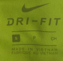 Load image into Gallery viewer, Nike Womens Dri-Fit Neon Yellow Activewear Sleeveless Racerback Tank Top Size S
