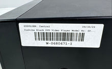 Load image into Gallery viewer, Toshiba SD-3109U Black Portable Digital DVD Video Player Not Tested
