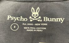 Load image into Gallery viewer, Psycho Bunny Mens Blue Cotton Short Sleeve V-Neck Pullover T-Shirt Size 5

