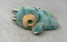 Load image into Gallery viewer, Pop Mart The Monsters Green Labubu Collectible Plush Toy With Keychain Loop
