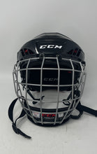 Load image into Gallery viewer, CCM FM50M Black Full-Face Ice Hockey Protective Gear Helmet Cage Combo

