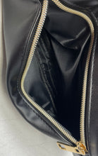 Load image into Gallery viewer, Unbranded Unisex Black Leather Zipper Pockets Multipurpose Fanny Pack Bag
