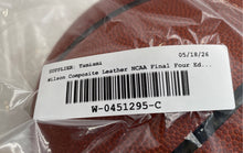 Load image into Gallery viewer, Wilson NCAA Final Four Edition Orange Composite Leather Basketball Size 7
