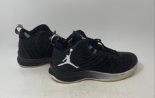 Load image into Gallery viewer, Nike Mens Air Jordan Super Fly 5 844691-040 Black White Sneakers Shoes Size 9.5
