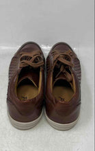 Load image into Gallery viewer, Oxford Mens Brown Leather Round Toe Lace-Up Sneaker Shoes Size 11M

