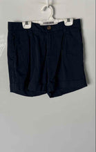 Load image into Gallery viewer, Tommy Hilfiger Womens Blue Stretch Pockets Chino Shorts Size 0
