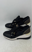 Load image into Gallery viewer, Michael Kors Womens Black Signature Print Lace-Up Sneakers Shoes Size 8M
