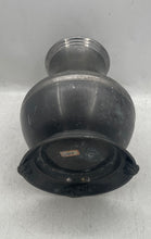 Load image into Gallery viewer, Silver-Tone Round Base 224 Freestanding Decorative Collectible Vase

