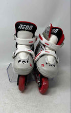 Load image into Gallery viewer, Neon Kids Multicolor Ratchet Buckle Inline Roller Skates Size S 12-2
