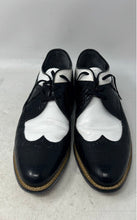 Load image into Gallery viewer, Stacy Adams Mens Dayton Black White Leather Oxford Dress Shoes Size 9.5D
