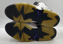 Load image into Gallery viewer, Authentic Nike Mens Jordan 6 Retro White Gray Sneaker Shoes Size 12 Damaged
