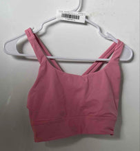 Load image into Gallery viewer, Lululemon Womens Light Pink Activewear Scoop Neck Crossback Sports Bra Size 8
