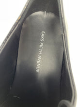Load image into Gallery viewer, Authentic Saks Fifth Avenue Mens Black Oxford Dress Shoes Size 11.5M Damaged
