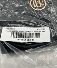 Load image into Gallery viewer, Badgley Mischka Womens Black Gold Inner Pockets Chain Strap Shoulder Bag
