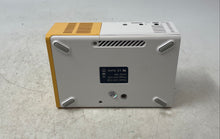 Load image into Gallery viewer, Portable Yellow White Home Theater HDMI USB Mini Projector Untested
