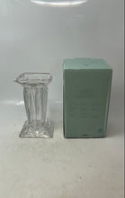 Load image into Gallery viewer, PartyLite Clear Engraved Quad Prism Pedestal Home Decor Candle Holder With Box
