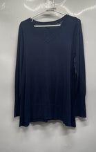Load image into Gallery viewer, The Limited Womens Navy Blue Long Sleeve Knitted Pullover Sweater Size M
