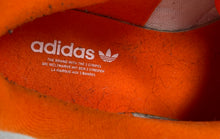Load image into Gallery viewer, Adidas Girls Forum Low IG3794 White Orange Leather Lace-Up Sneakers Shoes Sz 5.5
