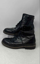 Load image into Gallery viewer, Public Opinion Mens Black Lace-Up Ankle Combat Boots Size 9.5M
