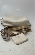 Load image into Gallery viewer, Kate Spade New York Womens White Brown Detachable Strap Crossbody Purse
