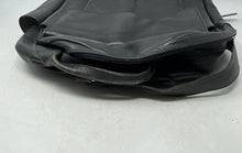 Load image into Gallery viewer, Unbranded Mens Black Leather Front Flap Compartment Inner Pockets Backpack
