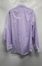 Load image into Gallery viewer, Calvin Klein Mens Light Purple Regular Fit Non-Iron Dress Shirt Sz L 16.5 34/35
