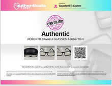 Load image into Gallery viewer, Authentic Roberto Cavalli Women's Gray Tortoise Crystal Accent Glasses W/Case

