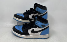Load image into Gallery viewer, Nike Kids Air Jordan 1 Retro High OG FD1437-400 Blue Black Sneaker Shoes Sz 6.5Y
