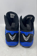 Load image into Gallery viewer, Nike Mens CJ81 Strike 596568-014 Blue Black Lace-Up Football Cleats Size 11.5
