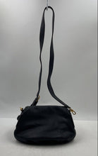 Load image into Gallery viewer, Authentic Marc By Marc Jacobs Womens Black Gold-Tone Crossbody Bag Stained
