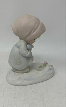 Load image into Gallery viewer, Enesco Precious Moments 1987 Calendar Girl Series February Porcelain Figurine

