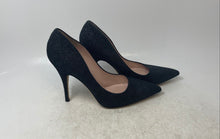 Load image into Gallery viewer, Kate Spade New York Womens Black Glitter Slip-On Stiletto Pump Heels Size 8.5M
