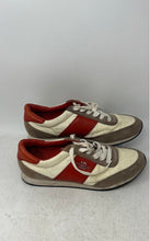 Load image into Gallery viewer, Coach Womens Red Cream Low Top Round Toe Lace-Up Sneakers Shoes Size 8.5B
