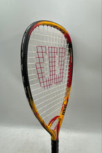 Load image into Gallery viewer, Wilson Racquetball Yellow Power Strings Sports Racket With Protective Cover
