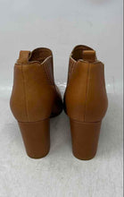 Load image into Gallery viewer, Kelsi Dagger Womens Brooklyn Brown Leather Pull-On Block Heels Ankle Boots 8.5

