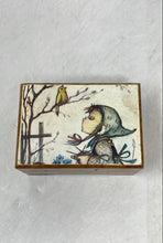 Load image into Gallery viewer, Reuge Swiss Movement Little Girl And Bird Bozeman Musical Box
