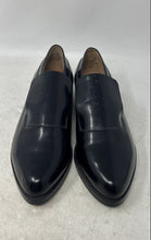 Load image into Gallery viewer, Seychelles Womens Black Slip-On Almond Toe Block Heel Loafer Shoes Size 9 1/2
