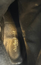 Load image into Gallery viewer, Charles David Womens Black Leather Side Zip Knee High Riding Boots Size 6
