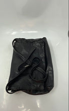 Load image into Gallery viewer, Nine West Womens Black Leather Adjustable Strap Shoulder Crossbody Bag
