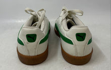 Load image into Gallery viewer, Puma Mens 9-T SL 398181-07 White Green Leather Low Top Sneaker Shoes Size 11

