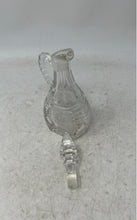 Load image into Gallery viewer, Vintage Cut Crystal Clear Vinegar Or Oil Cruet With Handle And Crystal Stopper
