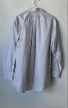 Load image into Gallery viewer, Michael Kors Mens Multicolor Striped Long Sleeve Non-Iron Dress Shirt Size 15.5
